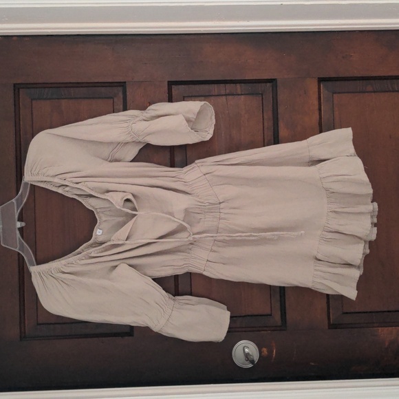 Dresses & Skirts - Handmade Tan Dress - Size Small